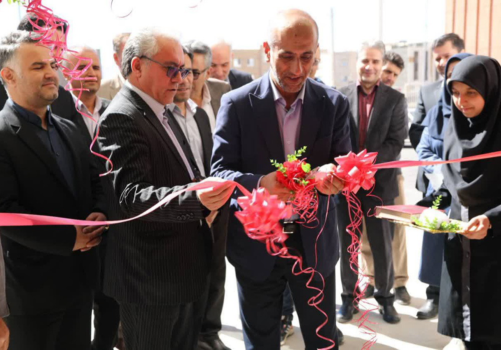 آیین بهره‌برداری از آموزشگاه ۱۲ کلاسه میانداری (توحید) گلشهر برگزار شد