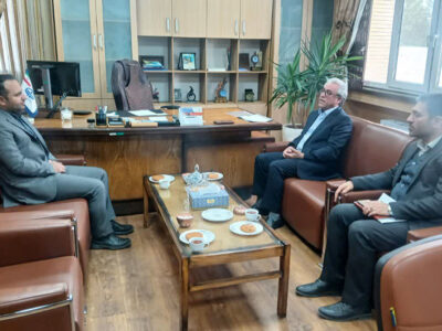 دیدار رئیس آموزش و پرورش خرمدره با مدیرکل نوسازی مدارس استان زنجان