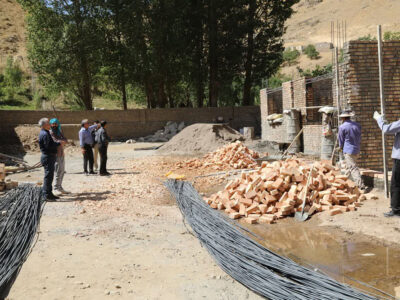 بازدید از پروژه‌های در حال اجرا در قالب نهضت توسعه عدالت آموزش